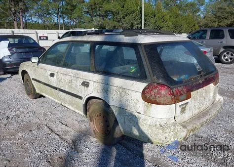 1997 Subaru Legacy L/Postal Right-Hand Drive из США, поврежденный, VIN 4S3BK4359V7305528